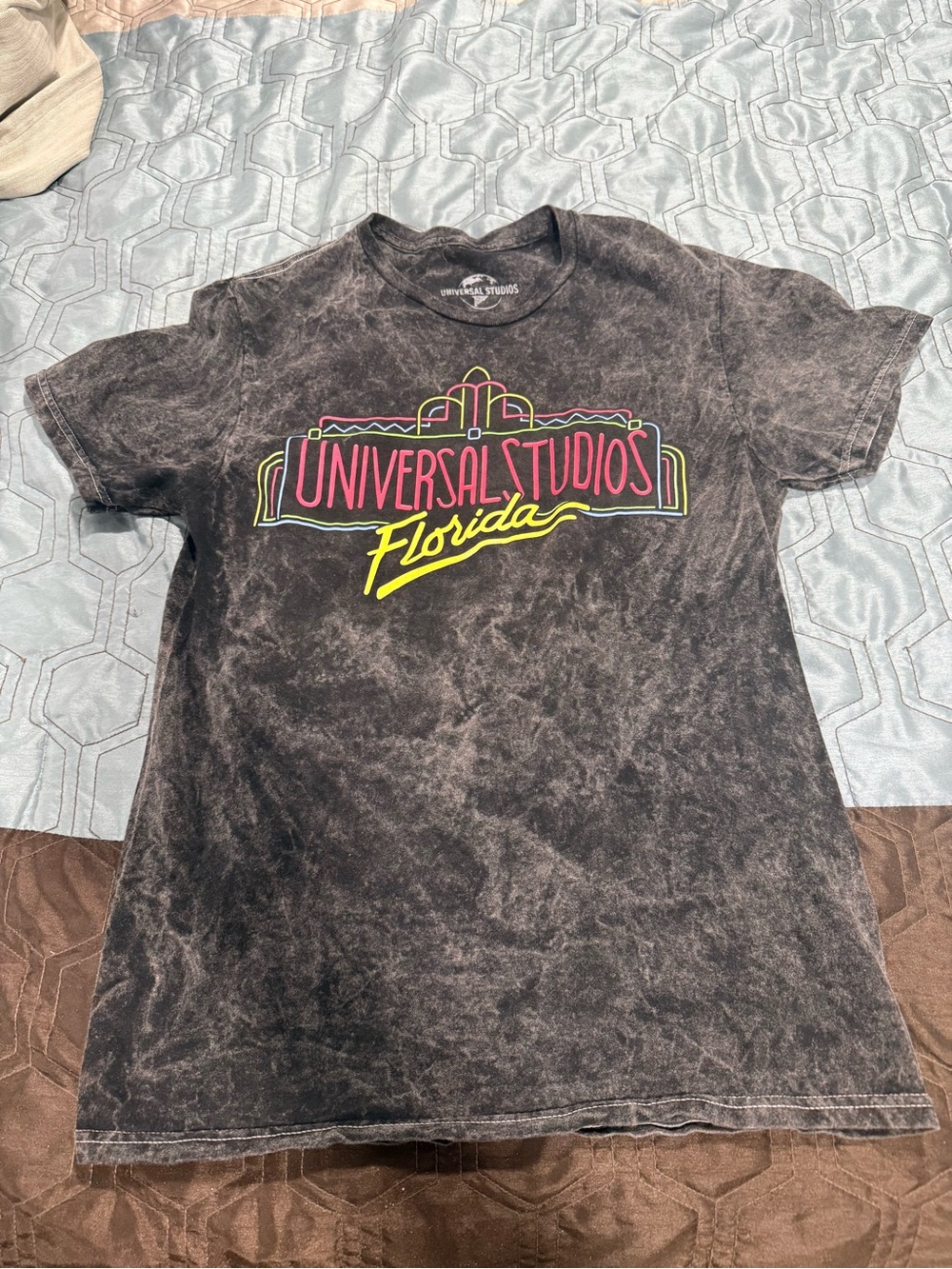 Universal Studios Orlando Florida Marquee Retro Vintage Washed Look T-Shirt M